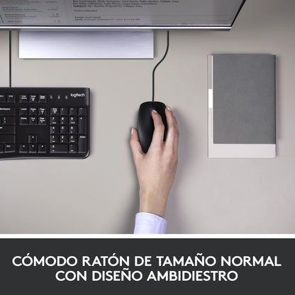 Combo Mouse y Teclado Alámbricos MK120  | Logitech 920-004428