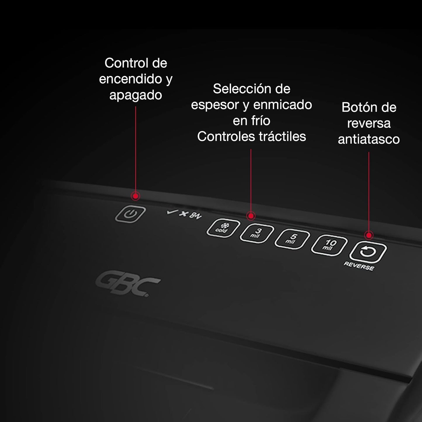 Enmicadora Fusion 65L 9 pulgadas GBC P6661