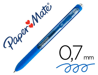 Boligrafo Inkjoy Gel 0.7 Punto Fino Retractil - Paper Mate 1951719A