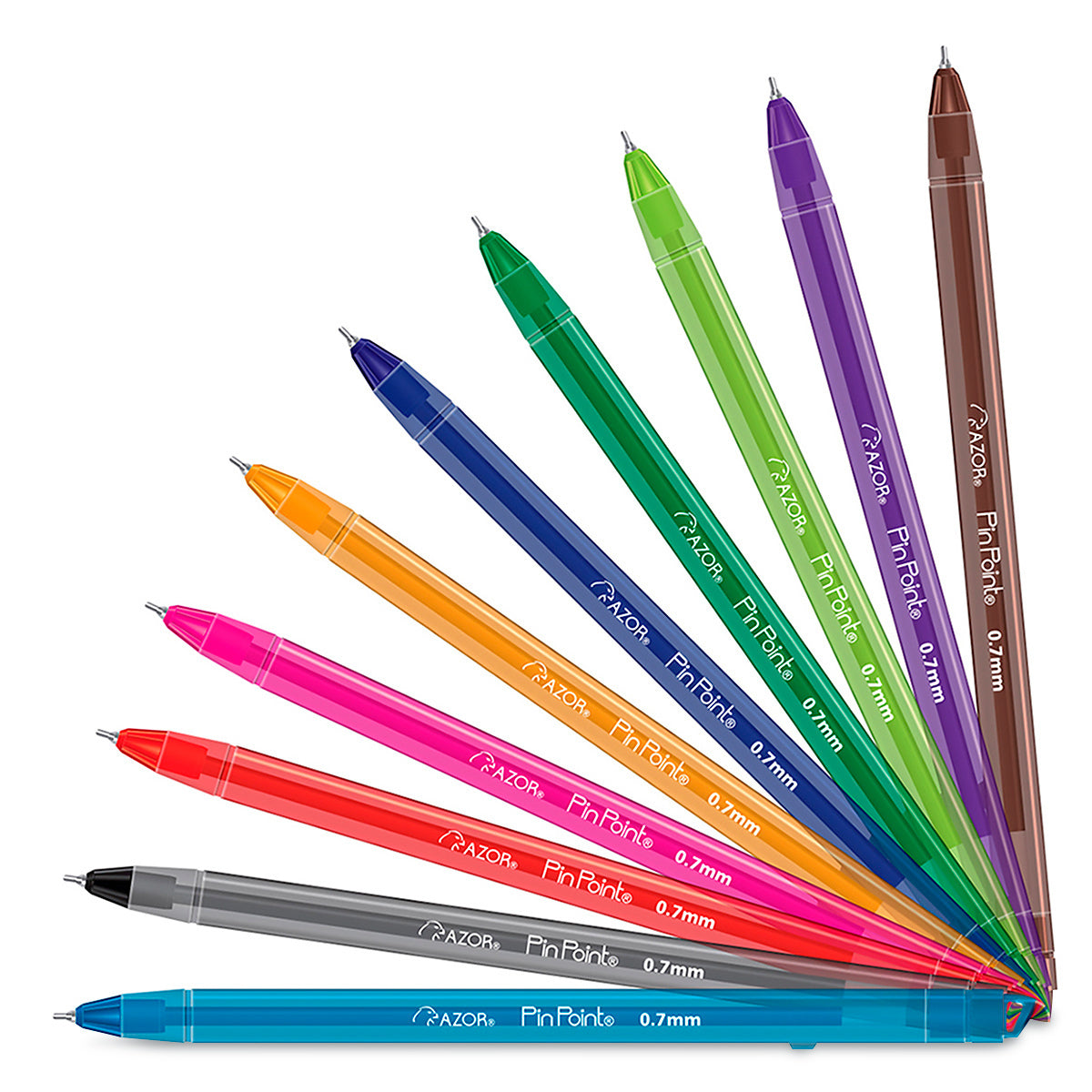 Bolígrafo Pin Point Fino Mandala con 10 | Azor 6810