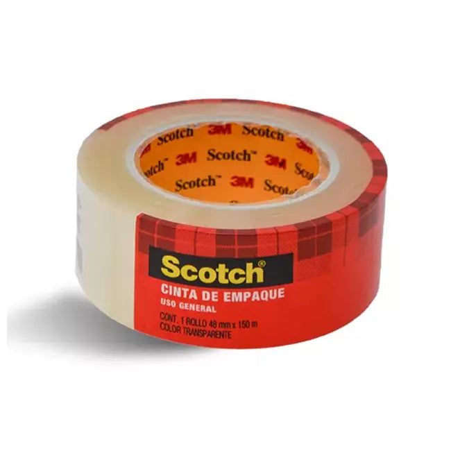 Cinta De Empaque 301T 48 Mm X 150 M Transparente Scotch Mc500000948