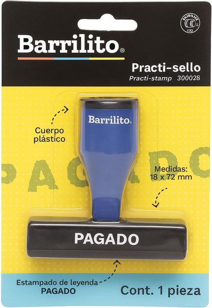 Practi Sello "PAGADO" | Barrilito 30002B