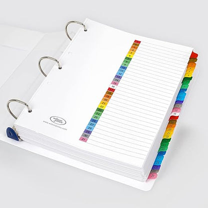 Separador Index Carta Juego con 31 | Wilson Jones P1366