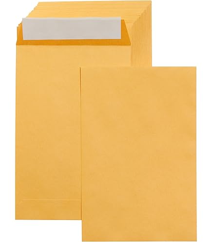 Sobre Bolsa Golden Kraft C/ Solapa Engomada T. Esquela 50 PZAS | B16GKS