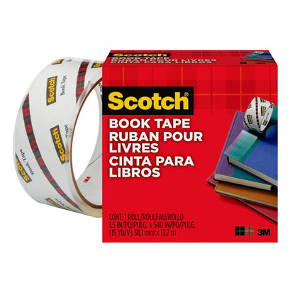 Cinta Adhesiva para Libros 38 mm x 13 M | Scotch 70006854296