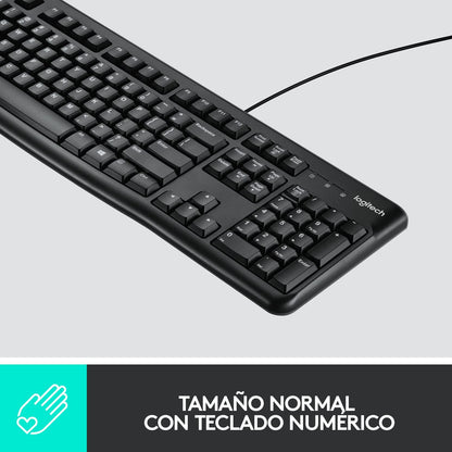 Combo Mouse y Teclado Alámbricos MK120  | Logitech 920-004428