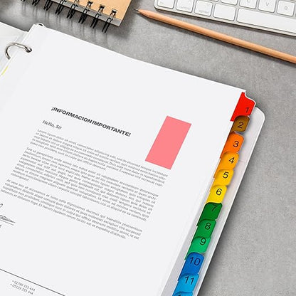 Separador Index Carta Con 15 | Wilson Jones P1365