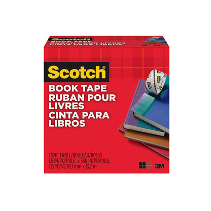 Cinta Adhesiva para Libros 38 mm x 13 M | Scotch 70006854296