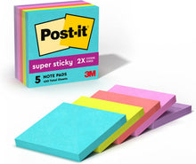 Notas Súper Adhesivas Colección Miami 76x76mm C/450 | Post-it 70007053203