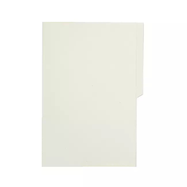 FOLDER ECOLOGICO CREMA CARTA - BEROKY 11417