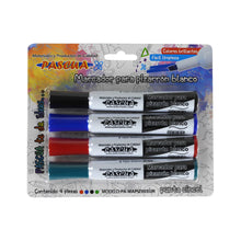 Marcador Para Pizarron Blanco C/4 | Pascua PA-MAPIZ66SUR