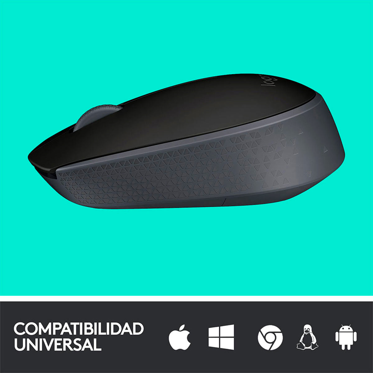 Mouse Usb Inalambrico M170 Negro/Gris | Logitech 910-004940