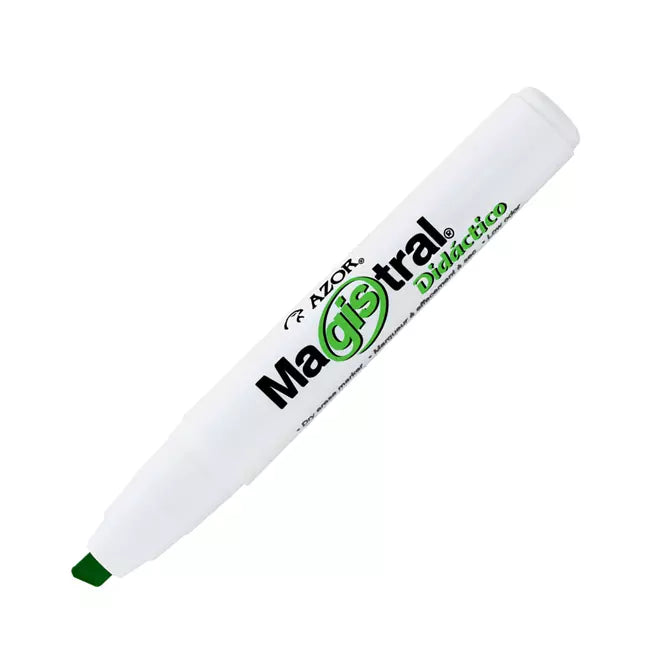 Marcador Magistral Didactico Verde Azor 8350Ve