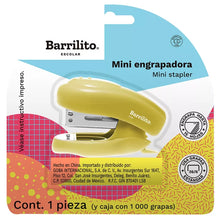 Mini Engrapadora Estandar con 1000 Grapas Color | Barrilito 7110