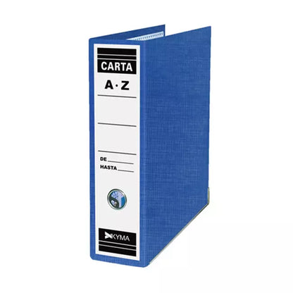 Registrador Arcoiris de cartón T. Carta Azul | Kyma Regkcar-Az