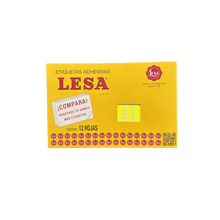 Etiqueta Adhesiva #1  12 x 09 mm 12 Hojas con 180 |  LESA 2-501