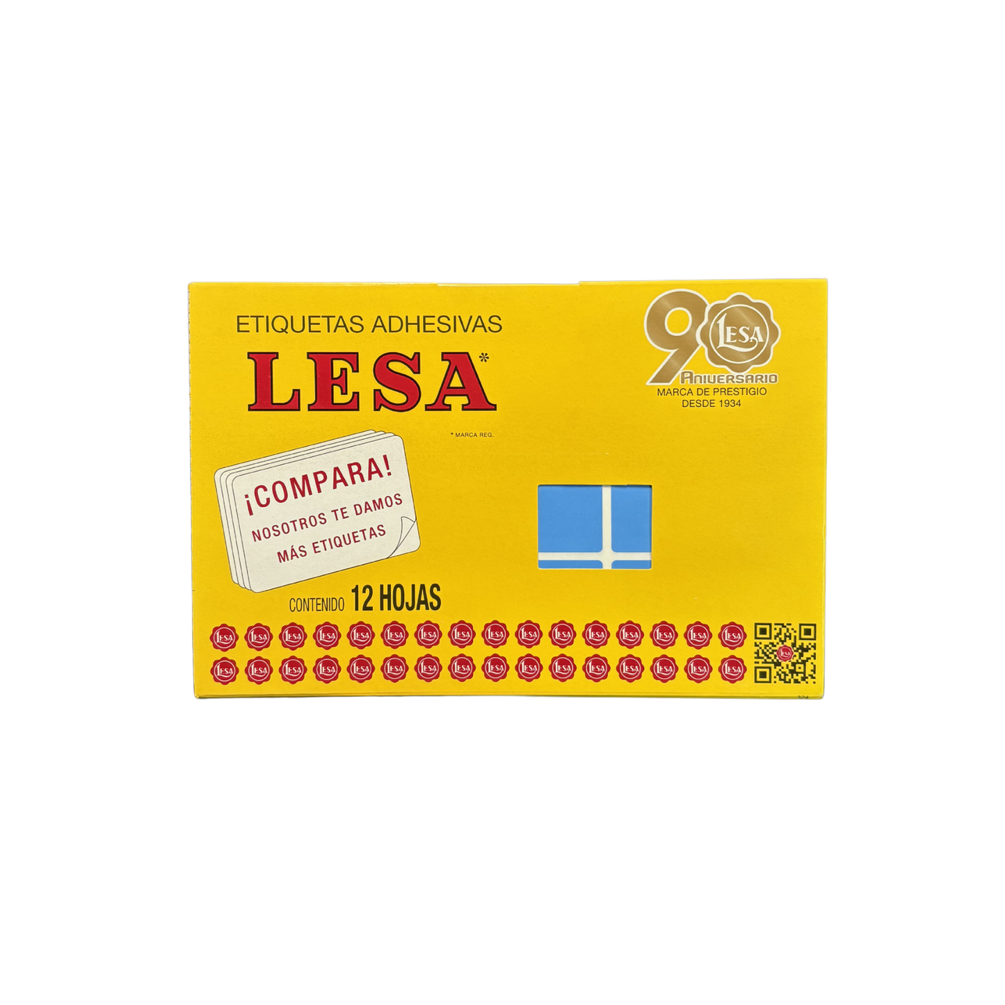 Etiqueta Adhesiva #13 (69 x 44 mm) 12 Hojas con 9 (108) | Lesa 2-513
