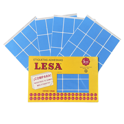 Etiqueta Adhesiva #16 (49 x 33 mm) 12 Hojas con 16 (192) | LESA 2-516