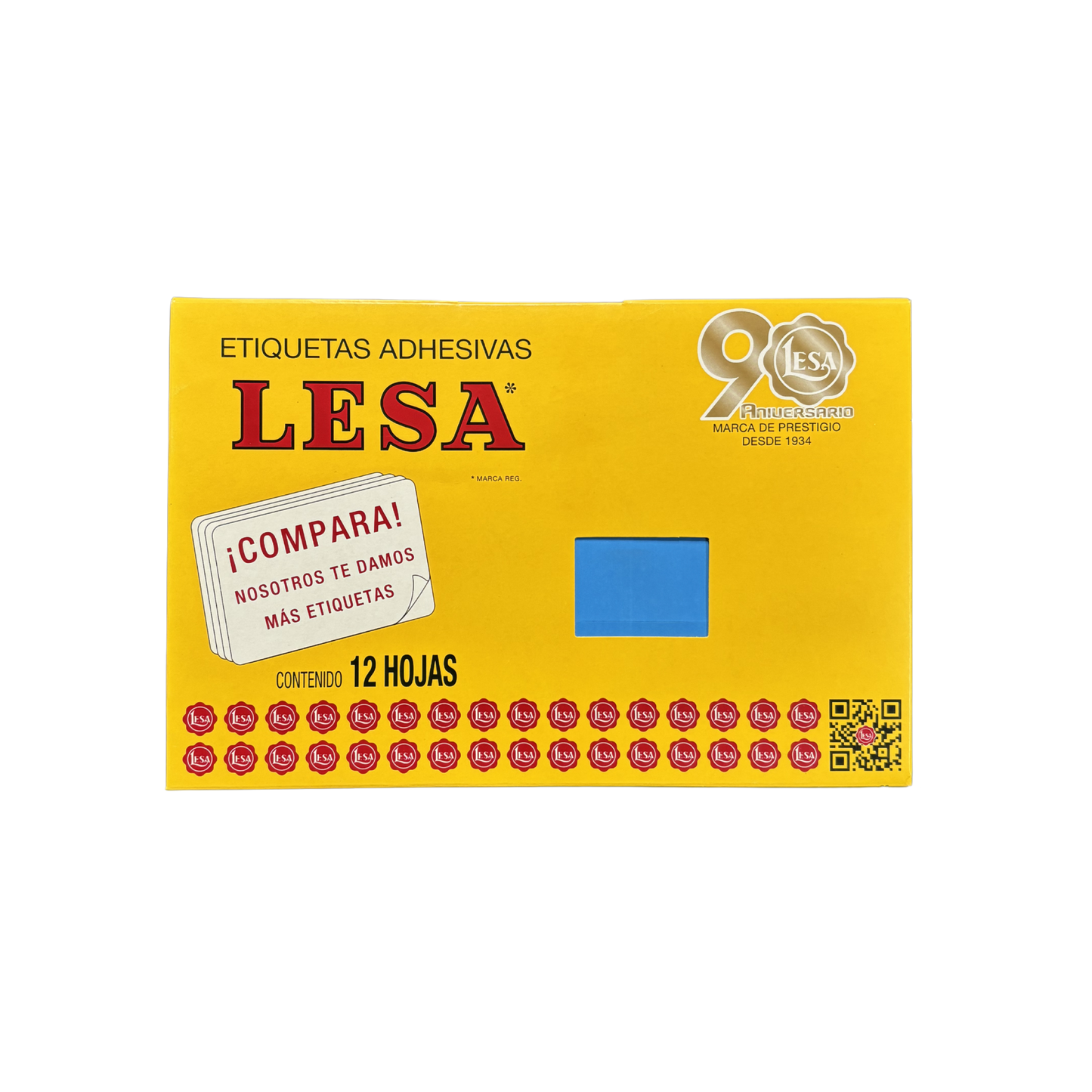 Etiqueta Adhesiva #19 (101 x 46 mm) 12 Hojas con 6 (72) | Lesa 2-519