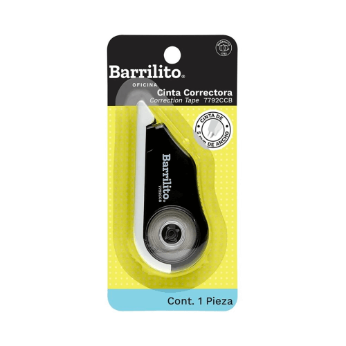 Corrector Barrilito Cinta Correctora 12 m x 5 mm | Barrilito 7792CCB