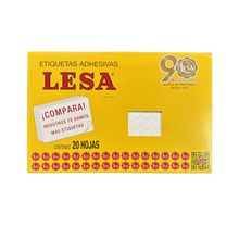 Etiqueta #10 de 10 mm 12 Hojas con 176 | LESA