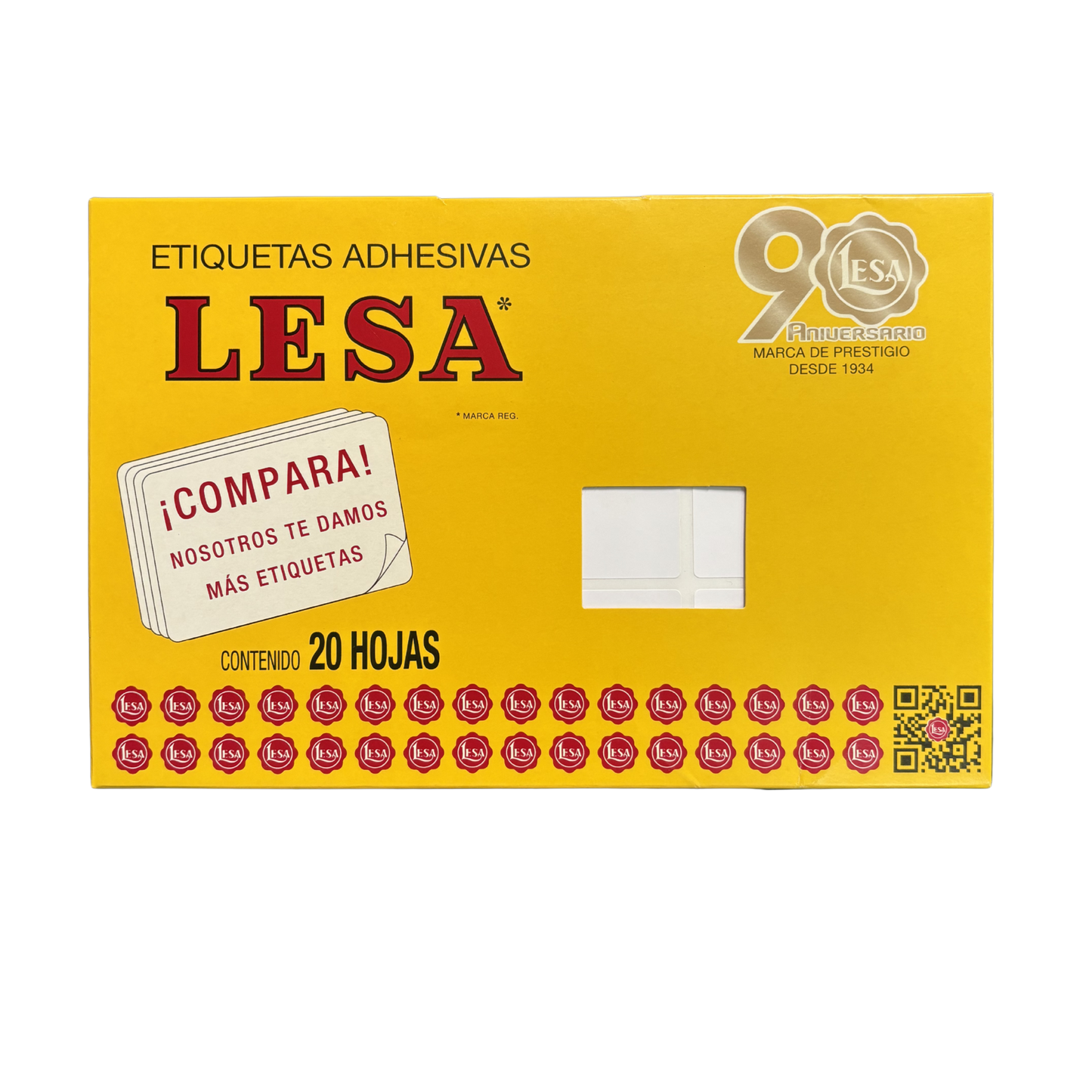 Etiqueta Adhesiva #13 (69 x 44 mm) 12 Hojas con 9 (108) | Lesa 2-513