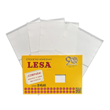 Etiqueta Adhesiva #19 (101 x 46 mm) 12 Hojas con 6 (72) | Lesa 2-519