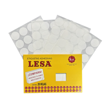 Etiqueta Adhesiva #22 (32 mm) 12 Hojas con 24 (288) | Lesa 2-522