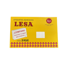Etiqueta Adhesiva #22 (32 mm) 12 Hojas con 24 (288) | Lesa 2-522