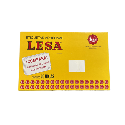 Etiqueta Adhesiva #22 (32 mm) 12 Hojas con 24 (288) | Lesa 2-522