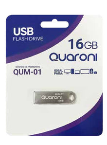 Memoria Usb Metálica 16 Gb Quaroni | Memorias USB16GB