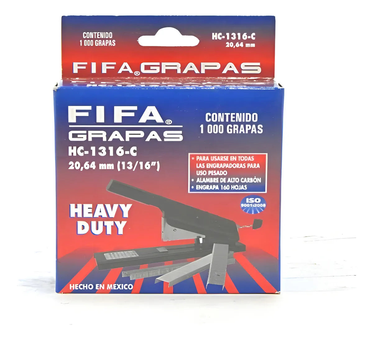 Grapa Trabajo Pesado HC-1316-C (13/16 in) con 1000 | FIFA 0077