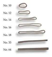 Liga de Hule Natural #12 Caja con 100gr | Valmar 20012