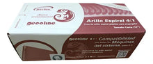 Arillo Espiral 4:1 (20 mm) Negro con 38 | Perfex