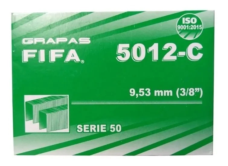 Grapa Trabajo Pesado 5012-C 9.53 mm (3/8 in)  con 5040 | FIFA 0225