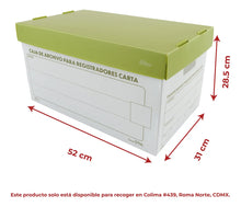 Caja De Plastico Para Archivo Permanente Registrador Carta (Regicaja) - Printaform 0116