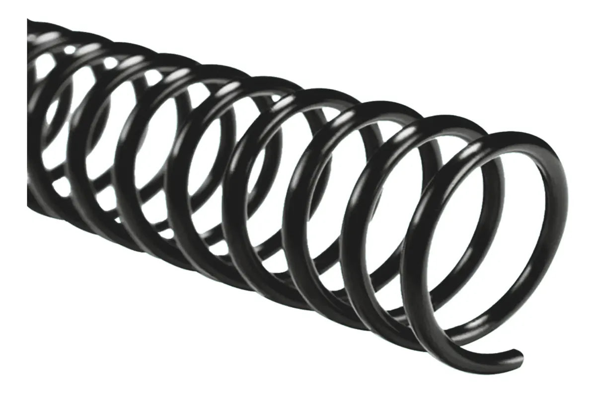 Arillo Espiral 4:1 (20 mm) Negro con 38 | Perfex