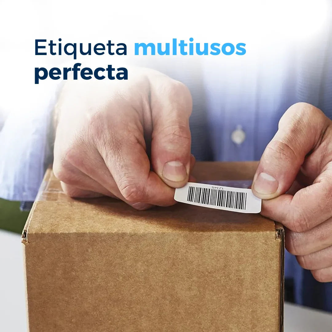 Etiqueta LW 1/2 x 1 in Blanca Rollo c/1000 | Dymo 30333