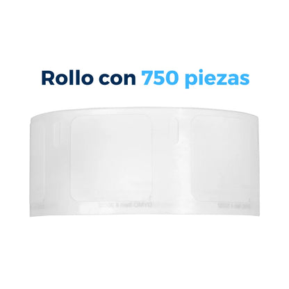 Etiqueta LW 1 x 1 in Blanca Rollo c/ 750 | Dymo 30332
