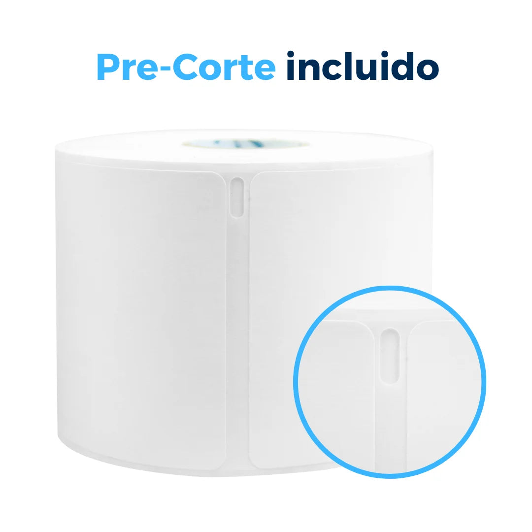 Etiqueta LW 2-1/8 in x 4 in Blanca 1 rollo con 220 | Dymo 30323