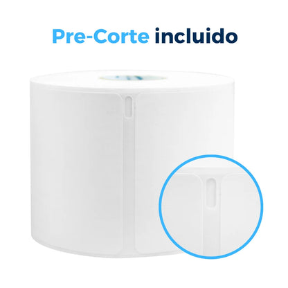 Etiqueta LW 2-1/8 in x 4 in Blanca 1 rollo con 220 | Dymo 30323