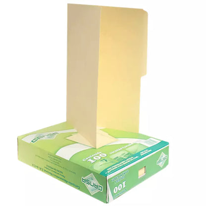 FOLDER CREMA OFICIO - FOLDERS 11221