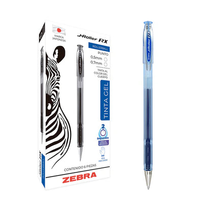 Bolígrafo J-Roller RX Mediano 0.7 mm | Zebra 801-AZLMDC006