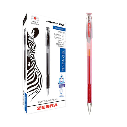 Bolígrafo J-Roller RX Mediano 0.7 mm | Zebra 801-AZLMDC006