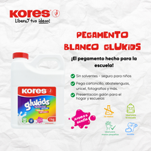 Pegamento Blanco Glukids 1KG | Kores 75610