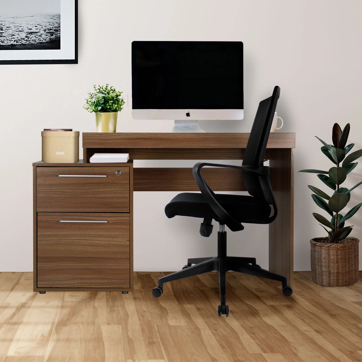 Escritorio Secretarial C/ Archivero | JM-108 Mobilek