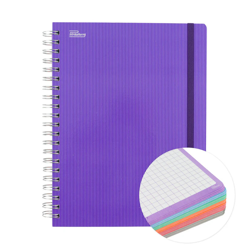 Libreta Profesional Arcoiris C.7 100 Hojas | Printaform