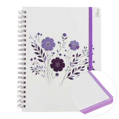 Libreta Profesional Floral 100 Hojas | Printaform