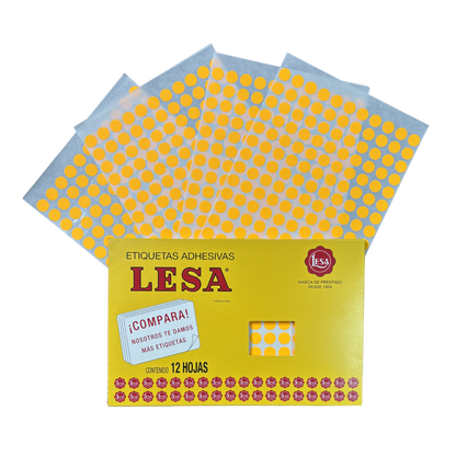 Etiqueta #10 de 10 mm 12 Hojas con 176 | LESA