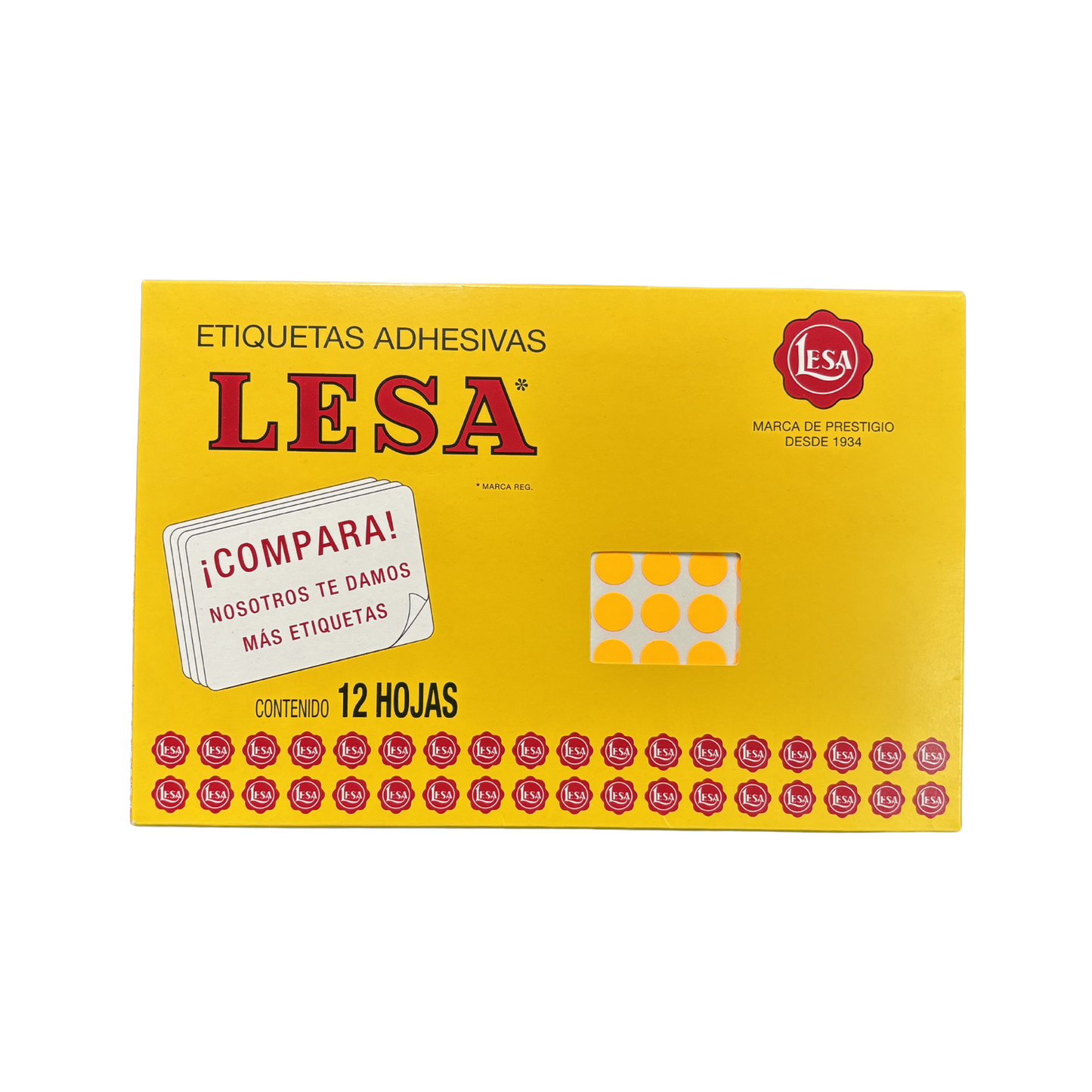 Etiqueta #10 de 10 mm 12 Hojas con 176 | LESA